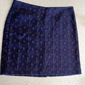 Tommy Hilfiger  size 8 skirt with anchor design